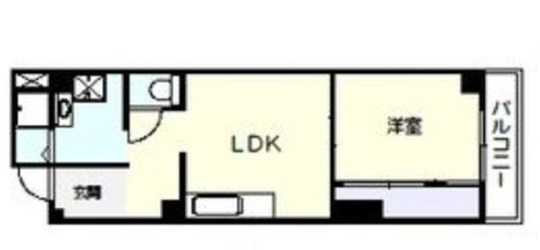 淺沼谷町マンションの物件間取画像